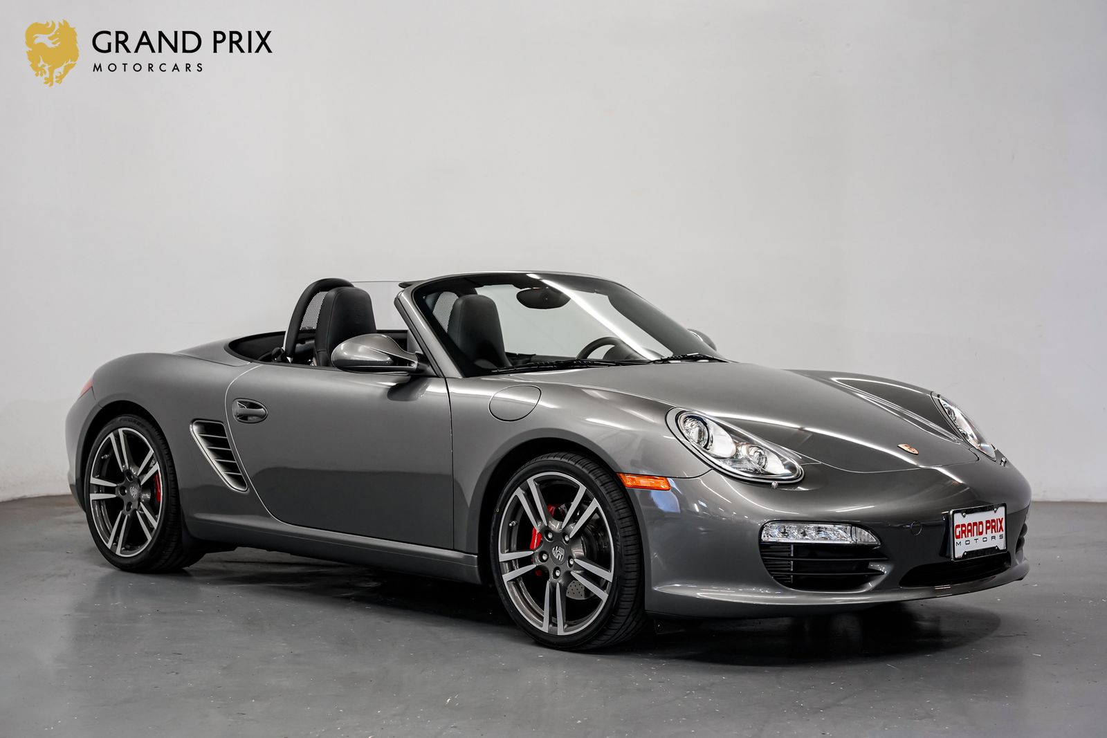 Gray (Meteor Grey Metallic) 2012 Porsche Boxster Convertible Rear-Wheel Drive 6-Speed Manual Overdrive
