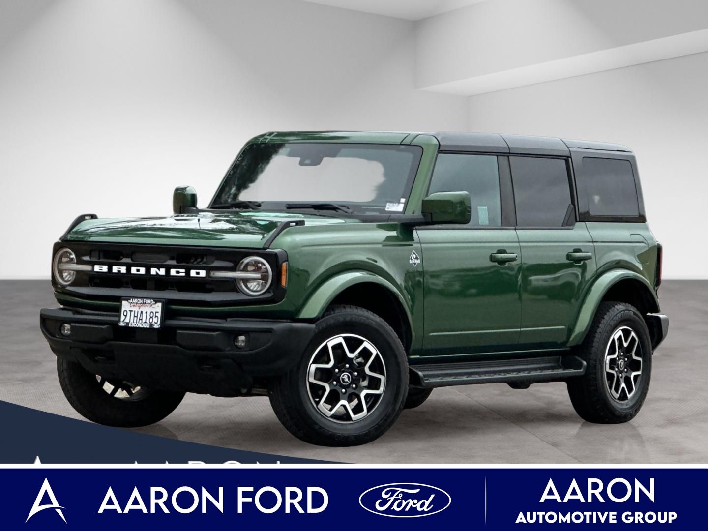 Green Metallic 2025 Ford Bronco SUV / Crossover Four-Wheel Drive Automatic