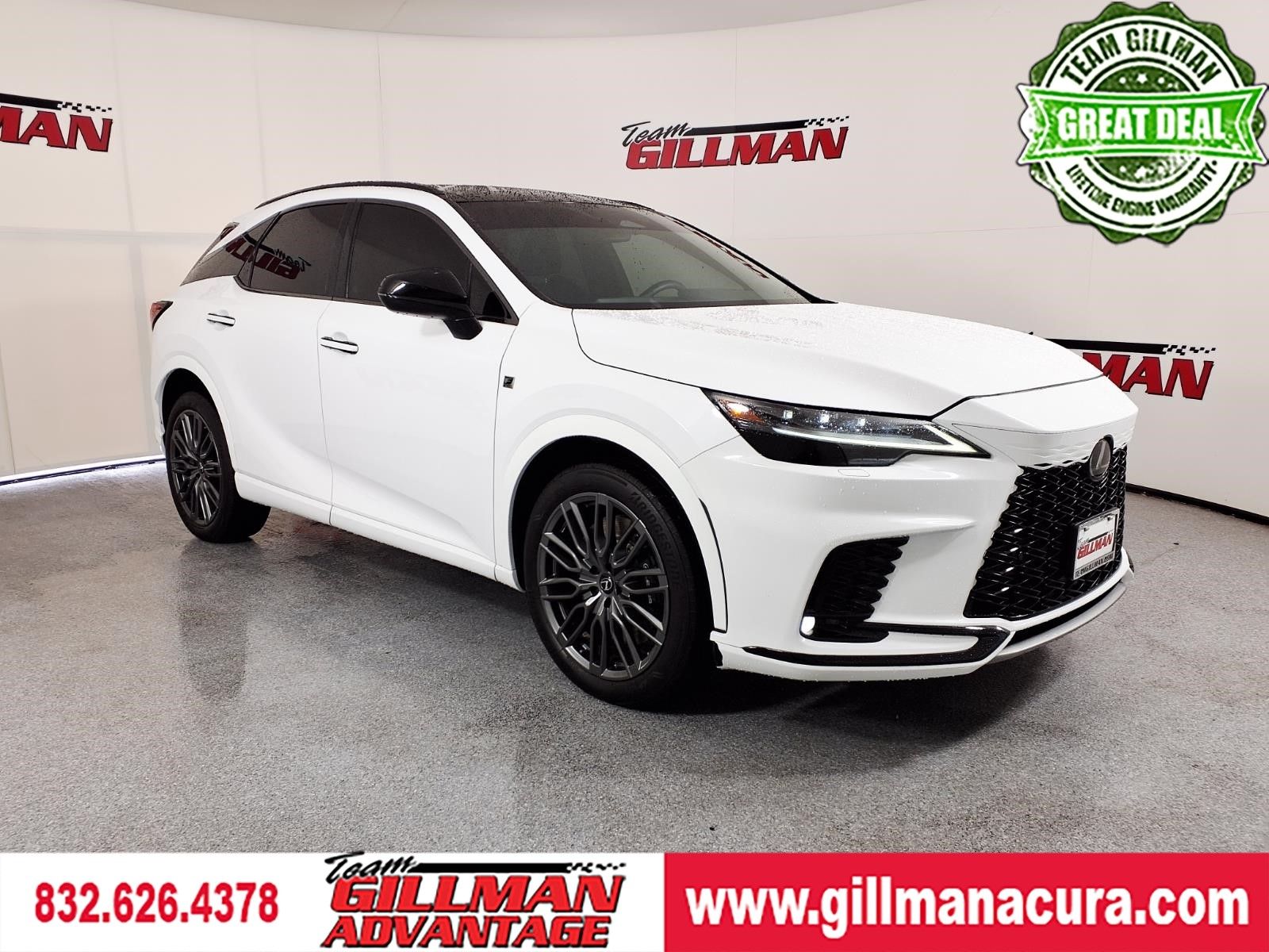 Ultra White 2023 Lexus RX Hybrid 500h F Sport Performance 3 AWD SUV / Crossover 6-Speed Automatic