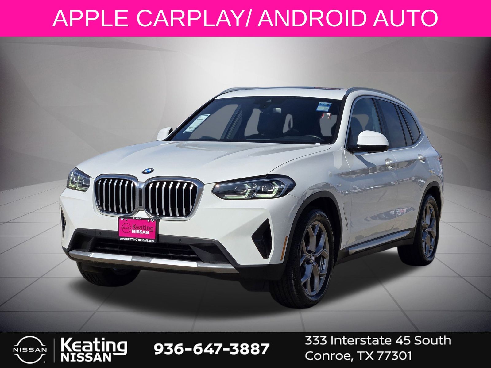 2022 BMW X3 sDrive30i White at Big Star Buick GMC