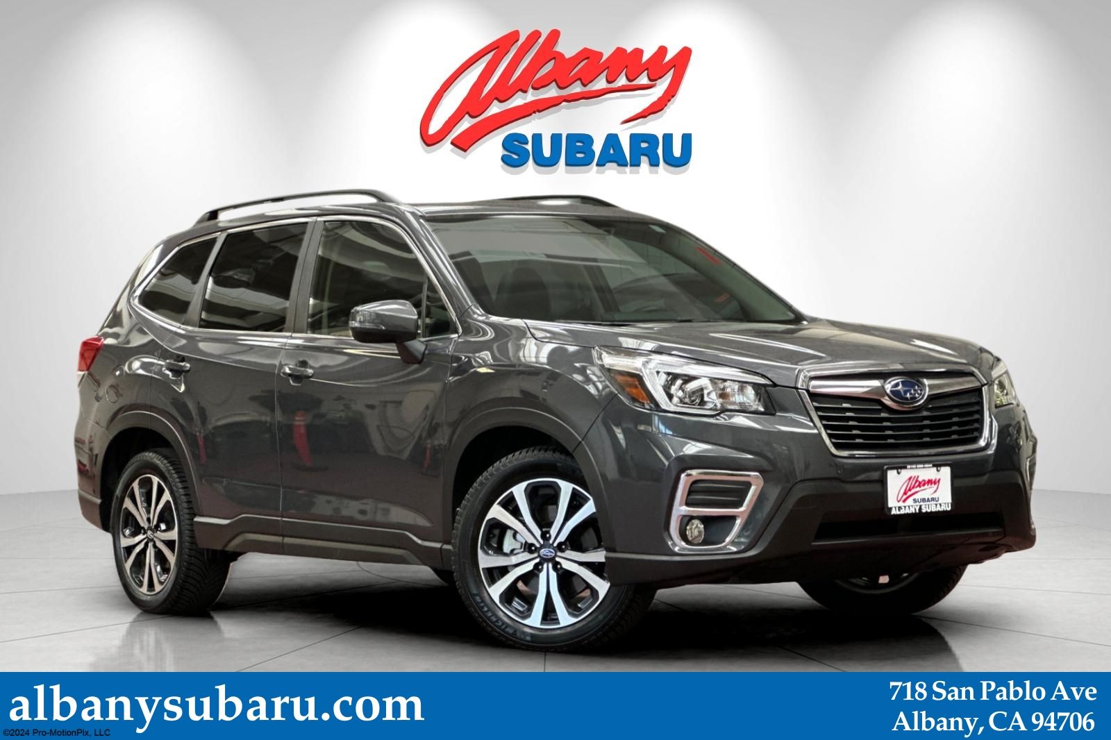 Magnetite Gray Metallic 2020 Subaru Forester SUV / Crossover All-Wheel Drive Continuously Variable Transmission