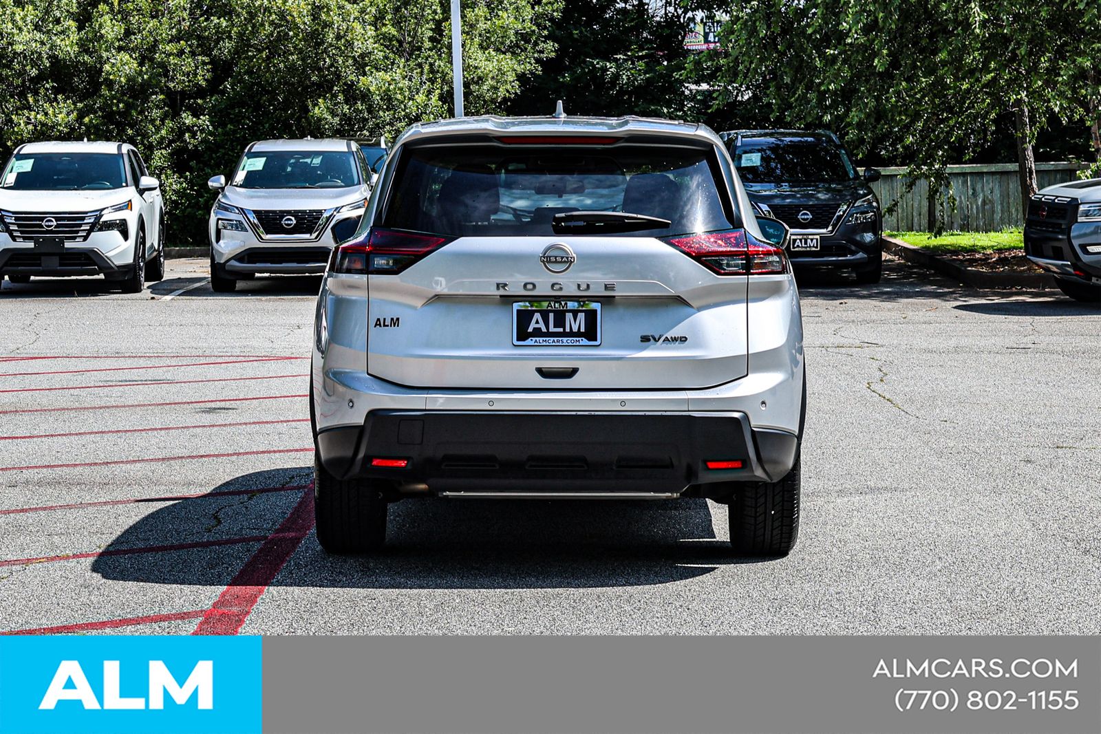 Used 2024 Silver Nissan SV image 12