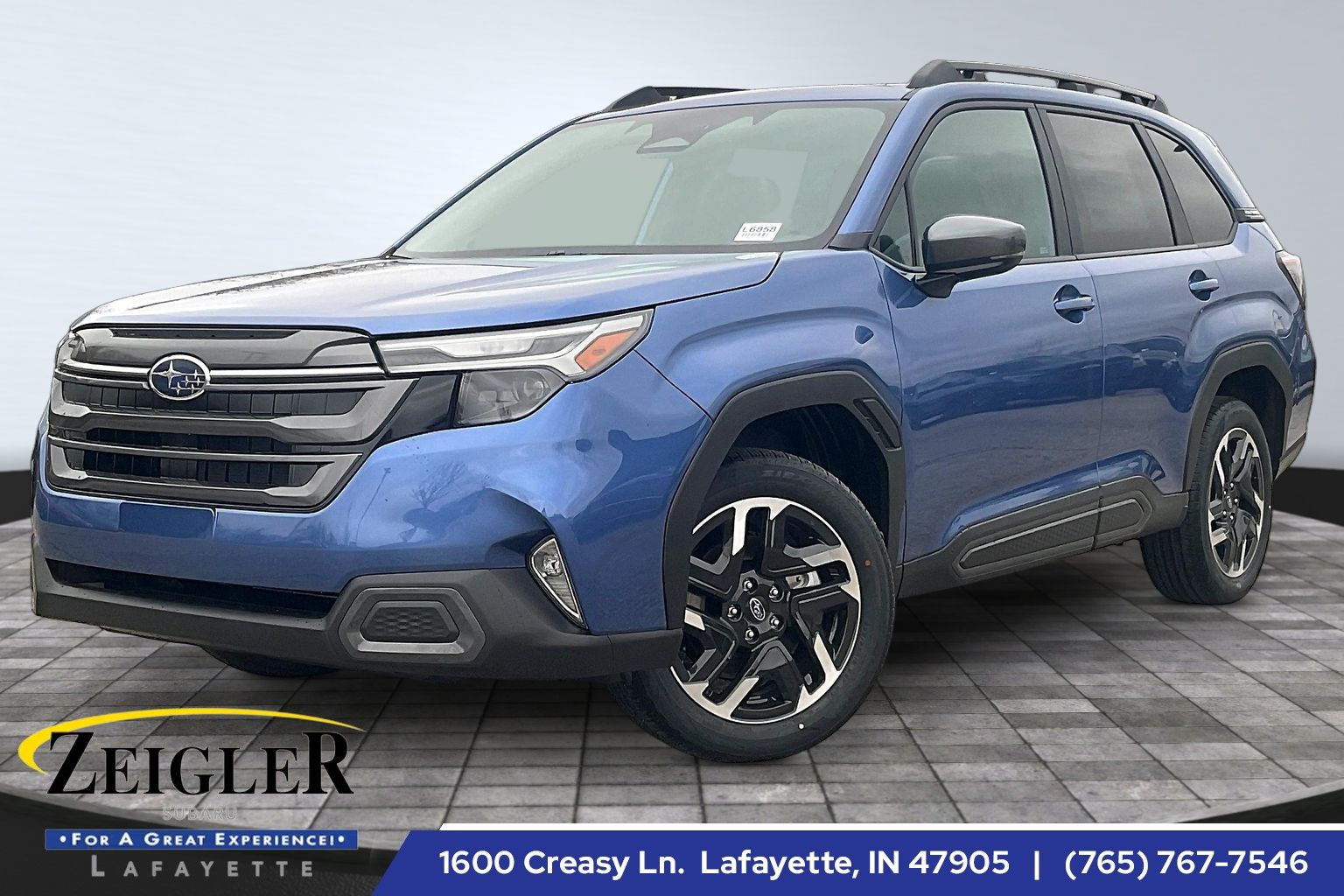 Daybreak Blue Pearl 2026 Subaru Forester Limited Crossover AWD SUV / Crossover All-Wheel Drive Continuously Variable Transmission
