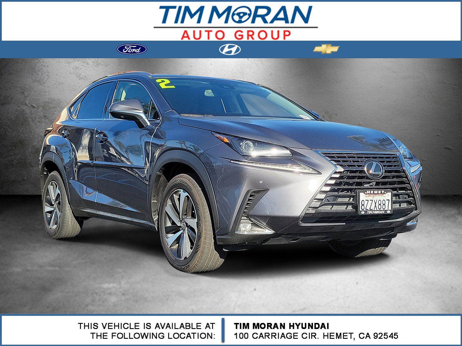 Nebula Gray Pearl 2021 Lexus NX 300 FWD SUV / Crossover Front-Wheel Drive 6-Speed Automatic