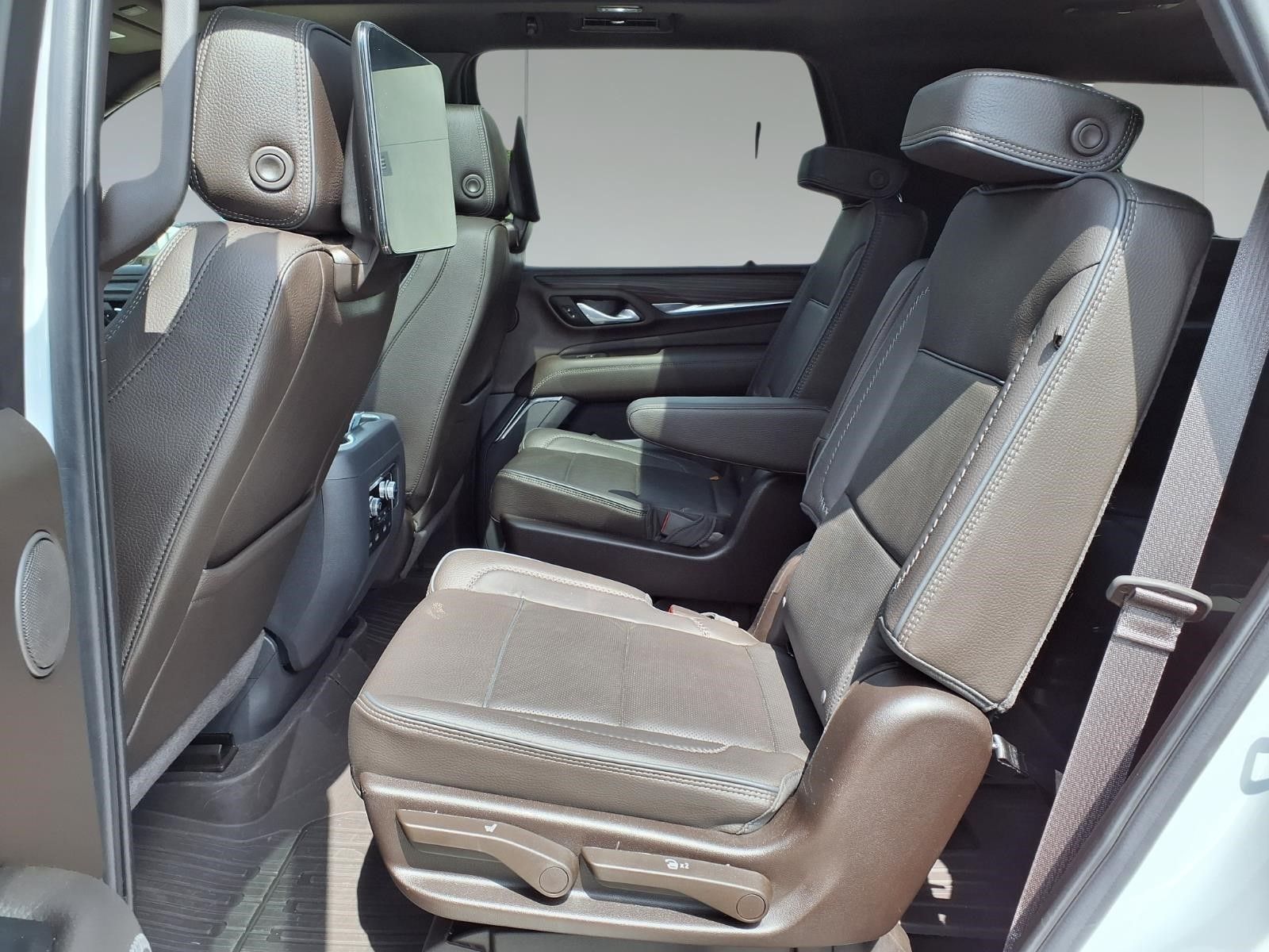 2023 GMC Yukon Denali White at DeMontrond Automotive Group