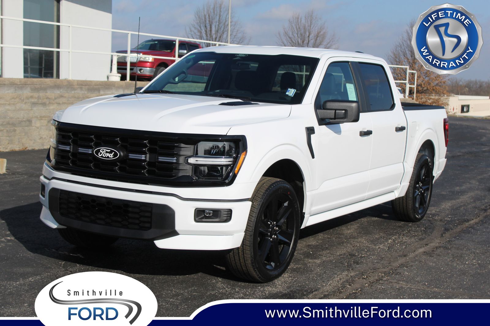 Oxford White 2026 Ford F-150 STX 4dr SuperCrew 4WD Pickup Truck Four-Wheel Drive Automatic