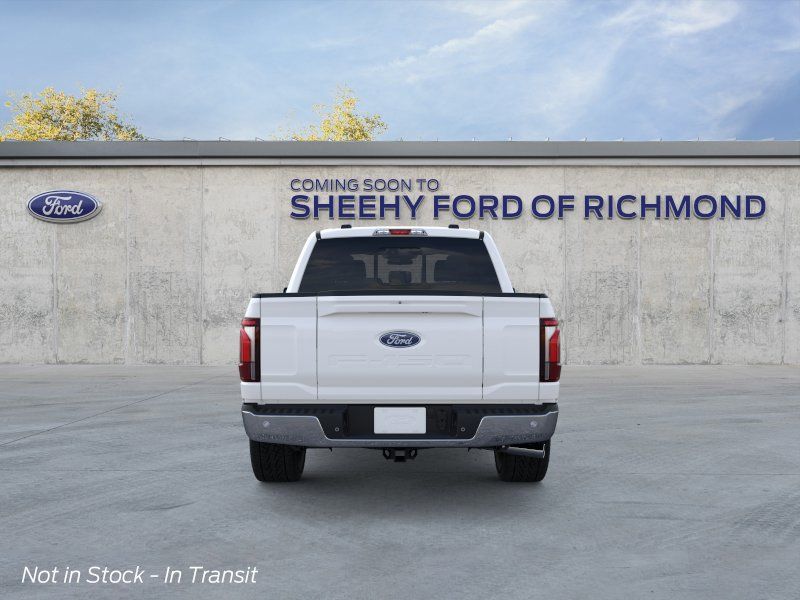 New 2026 Star White Metallic Tri-Coat Ford Lariat image 6