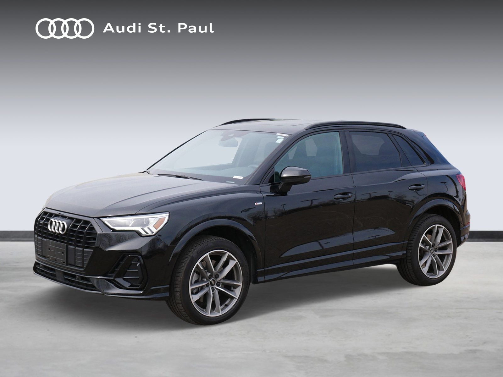 Mythos Black Metallic 2023 Audi Q3 quattro Premium Plus S Line 45 TFSI SUV / Crossover All-Wheel Drive 8-Speed Automatic