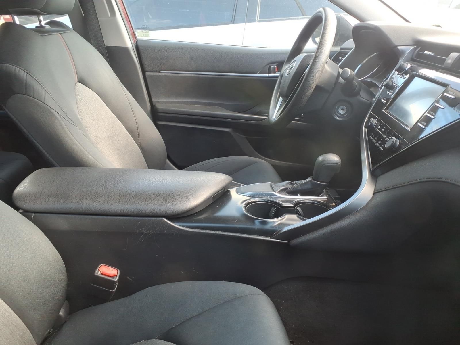 2019 Toyota Camry LE Red at Cook Ford