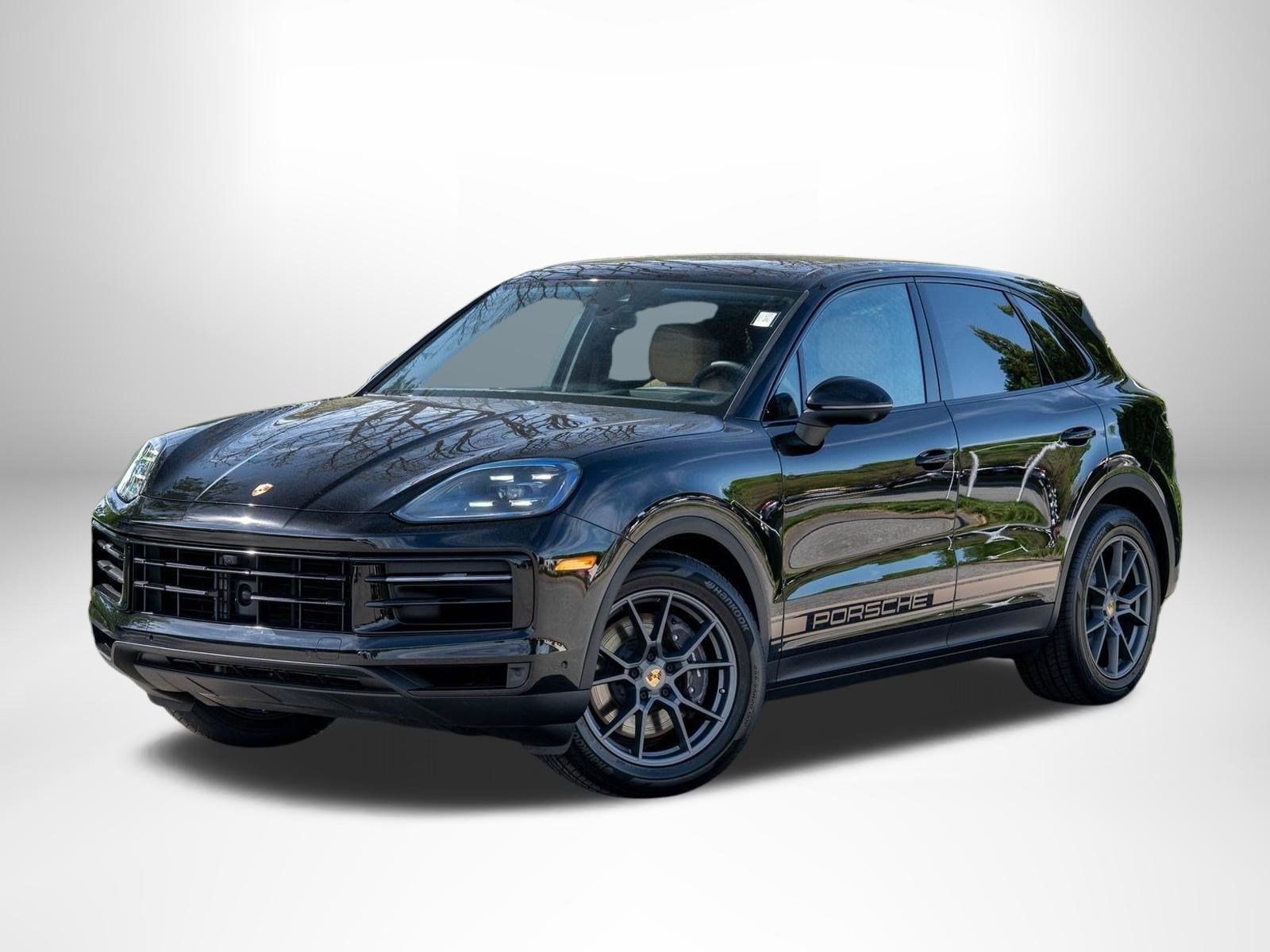 Black 2024 Porsche Cayenne SUV / Crossover All-Wheel Drive 8-Speed Automatic