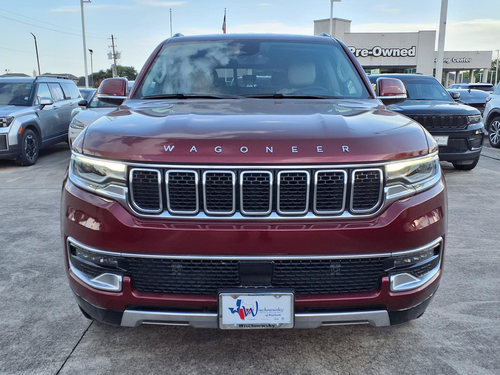 2022 Jeep Wagoneer Series III Red at Bayshore Chrysler Jeep Dodge Ram