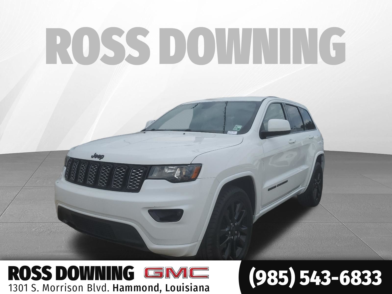 2017 Jeep Grand Cherokee Altitude White at Toyota of Kenner