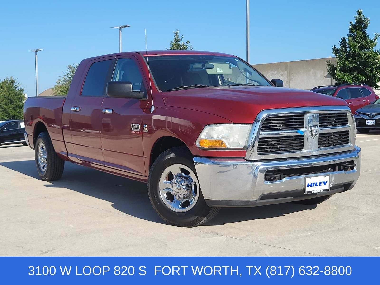 Deep Cherry Red Crystal Pearlcoat 2011 RAM 2500 Pickup Truck 4X2 6-Speed Automatic