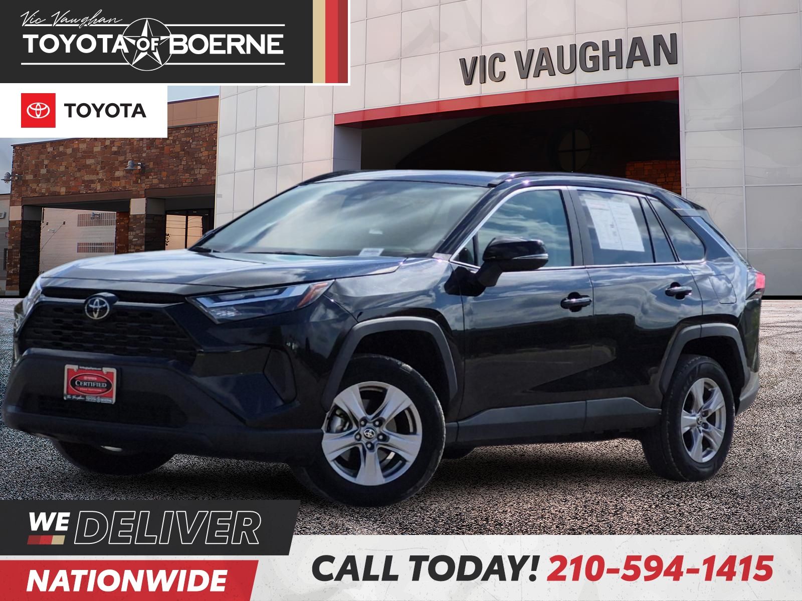 Midnight Black Metallic 2025 Toyota RAV4 SUV / Crossover Front-Wheel Drive 8-Speed Automatic