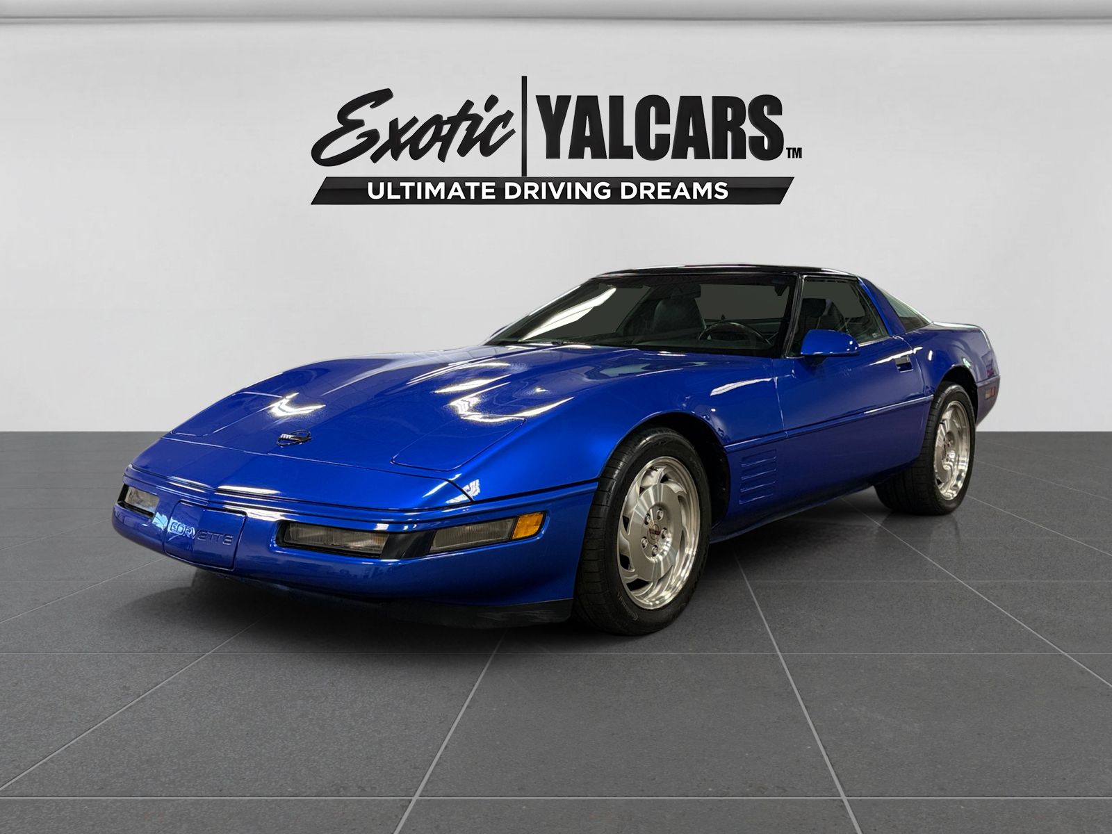 Blue 1994 Chevrolet Corvette Coupe RWD Coupe Rear-Wheel Drive 4-Speed Automatic