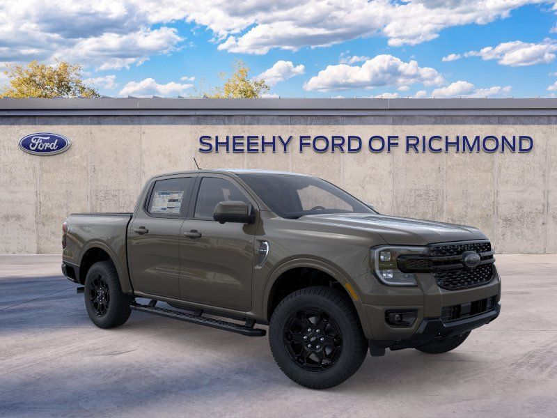 Gray 2026 Ford Ranger Pickup Truck Four-Wheel Drive Automatic