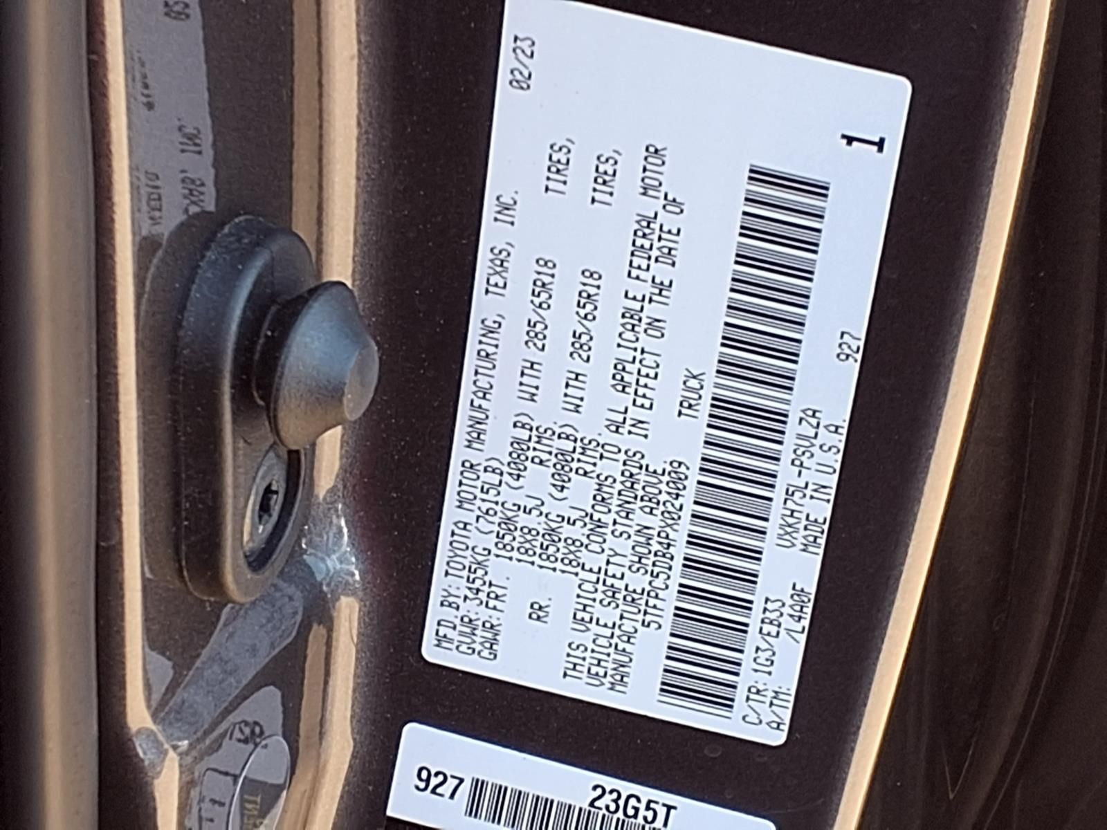 2023 Toyota Tundra Hybrid TRD Pro Gray at Classic Elite Chevrolet Sugar Land