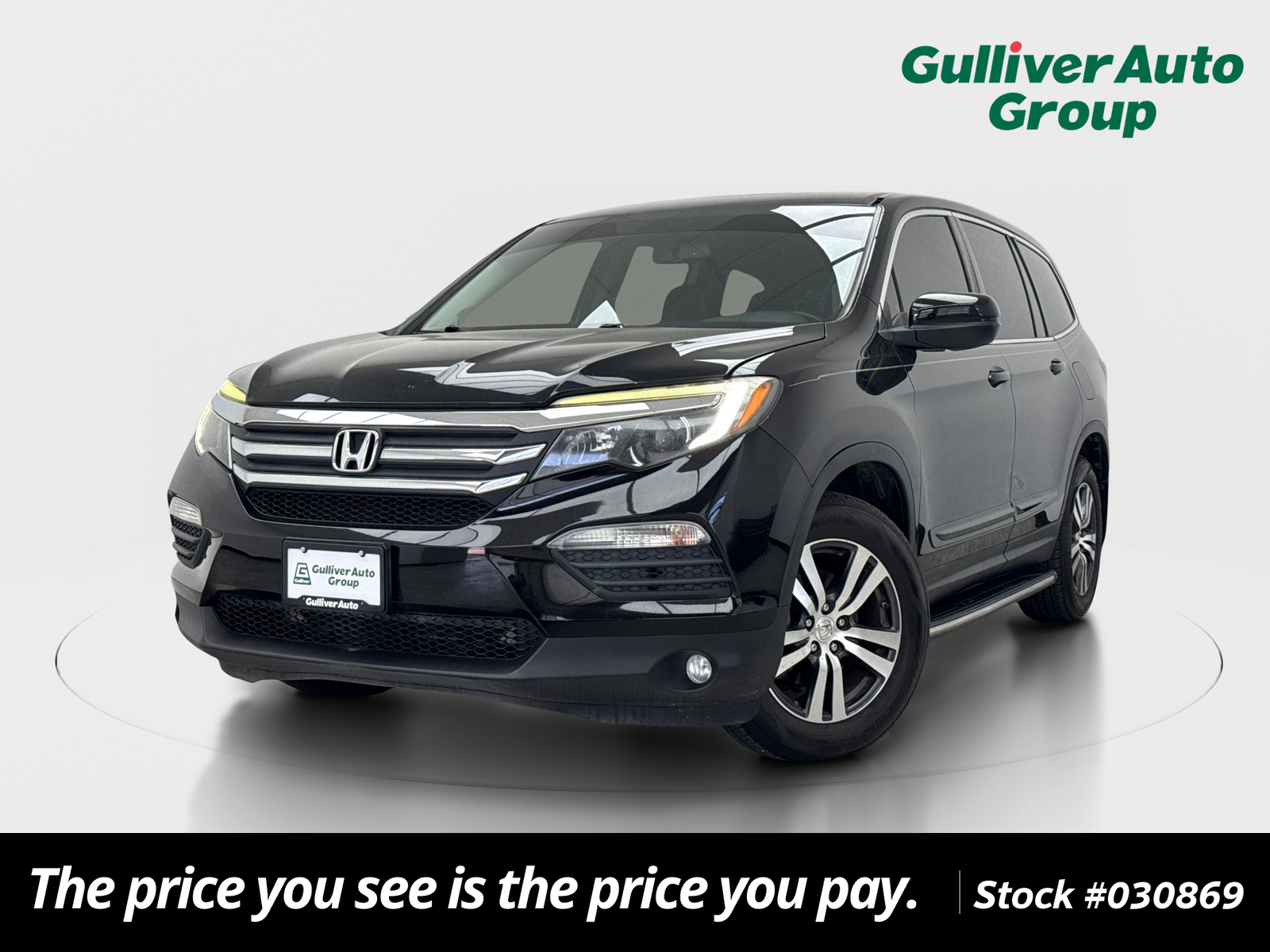 Crystal Black Pearl 2016 Honda Pilot SUV / Crossover Front-Wheel Drive 6-Speed Automatic