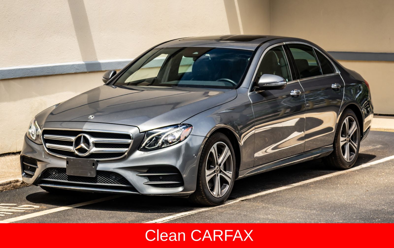 Gray 2018 Mercedes-Benz E-Class Sedan All-Wheel Drive 9-Speed Automatic