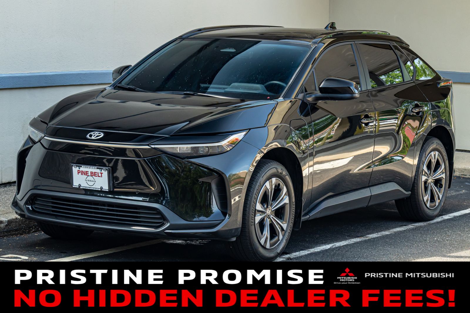 Black 2024 Toyota bZ4X SUV / Crossover All-Wheel Drive 1-Speed Automatic