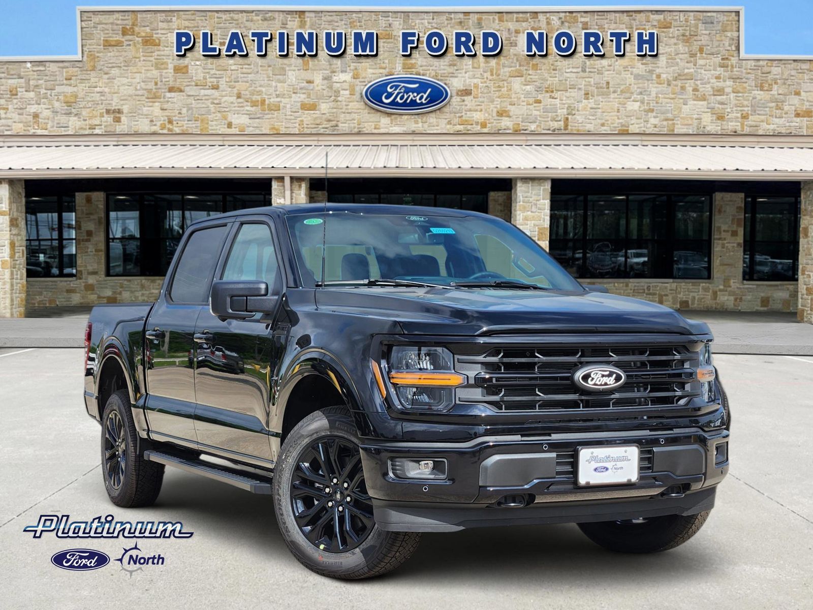 Agate Black Metallic 2026 Ford F-150 Pickup Truck Four-Wheel Drive Automatic