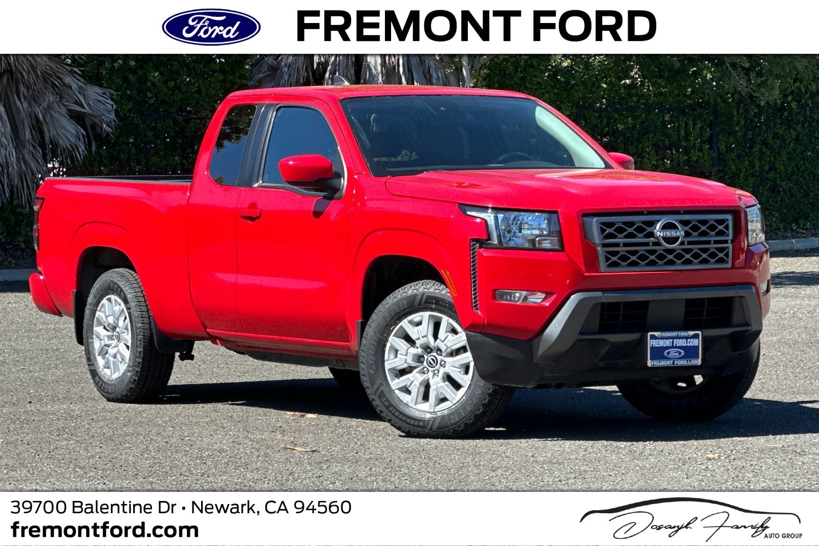 Red Alert 2022 Nissan Frontier SV King Cab RWD Pickup Truck 4X2 9-Speed Automatic