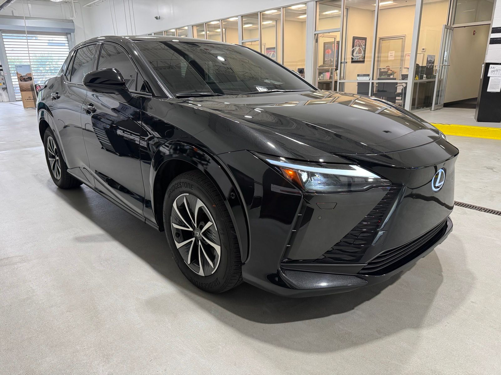 Black (Caviar) 2025 Lexus RZ SUV / Crossover All-Wheel Drive Automatic
