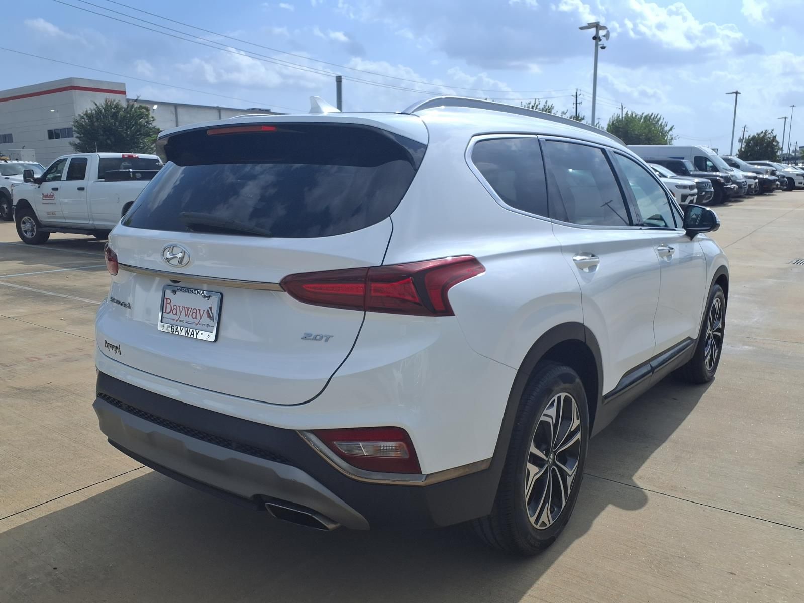 2020 Hyundai Santa Fe Limited Gray at DeMontrond Gulf Freeway