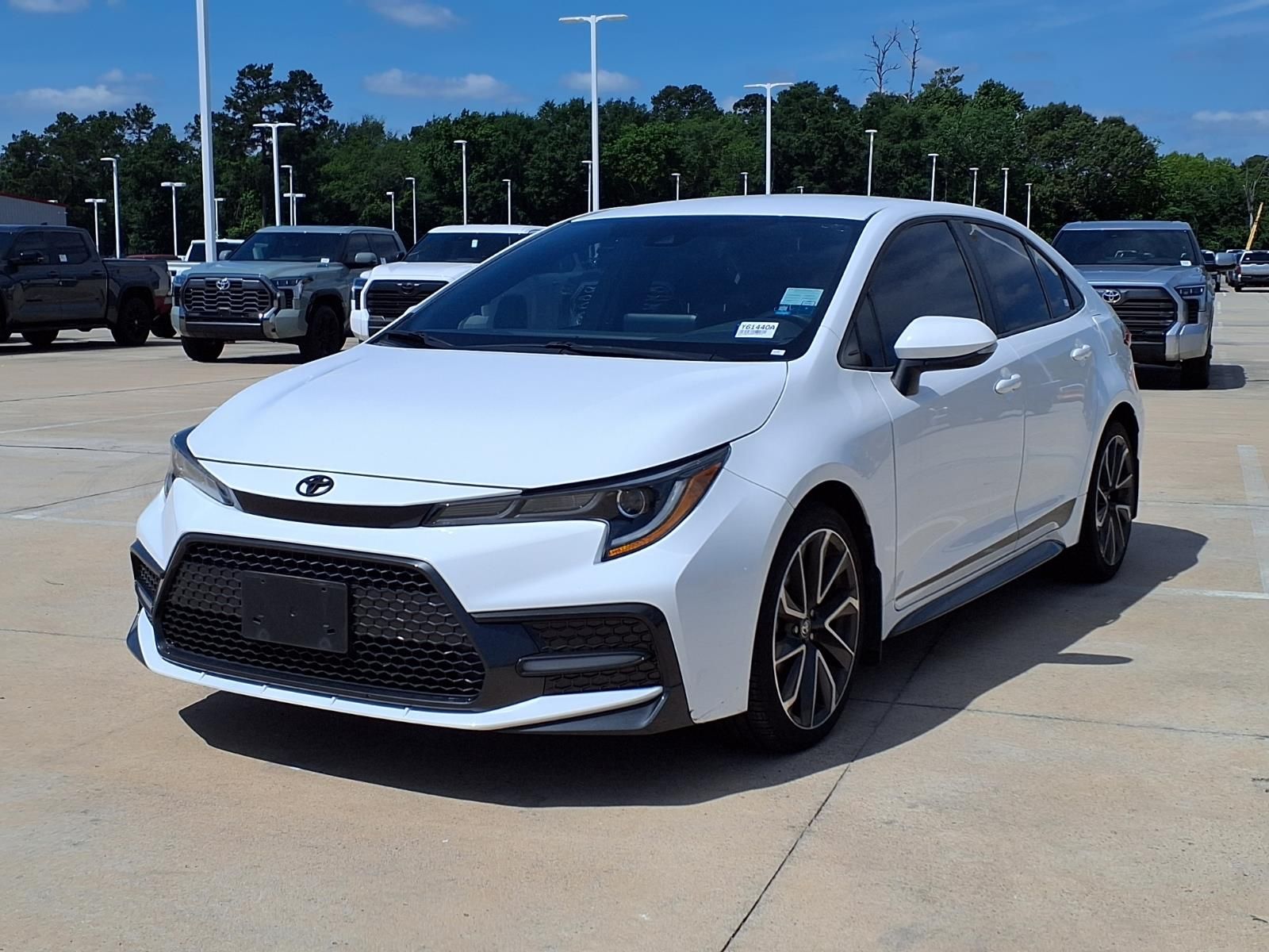 2022 Toyota Corolla SE White at Emmons Autoplex