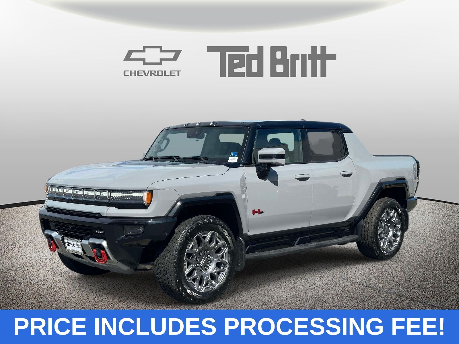 Meteorite Metallic 2025 GMC Hummer EV Pickup Pickup Truck All-Wheel Drive 1-Speed Automatic