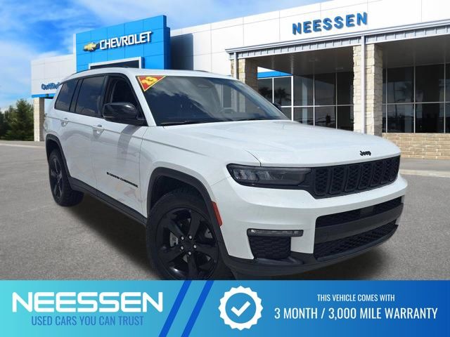 Bright White Clearcoat 2023 Jeep Grand Cherokee L Limited RWD SUV / Crossover 4X2 8-Speed Automatic