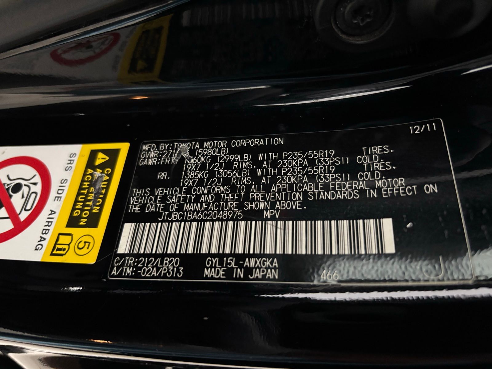 Used Car 2012 Lexus Rx  450h For Sale Under $10,000 In Austin, Texas