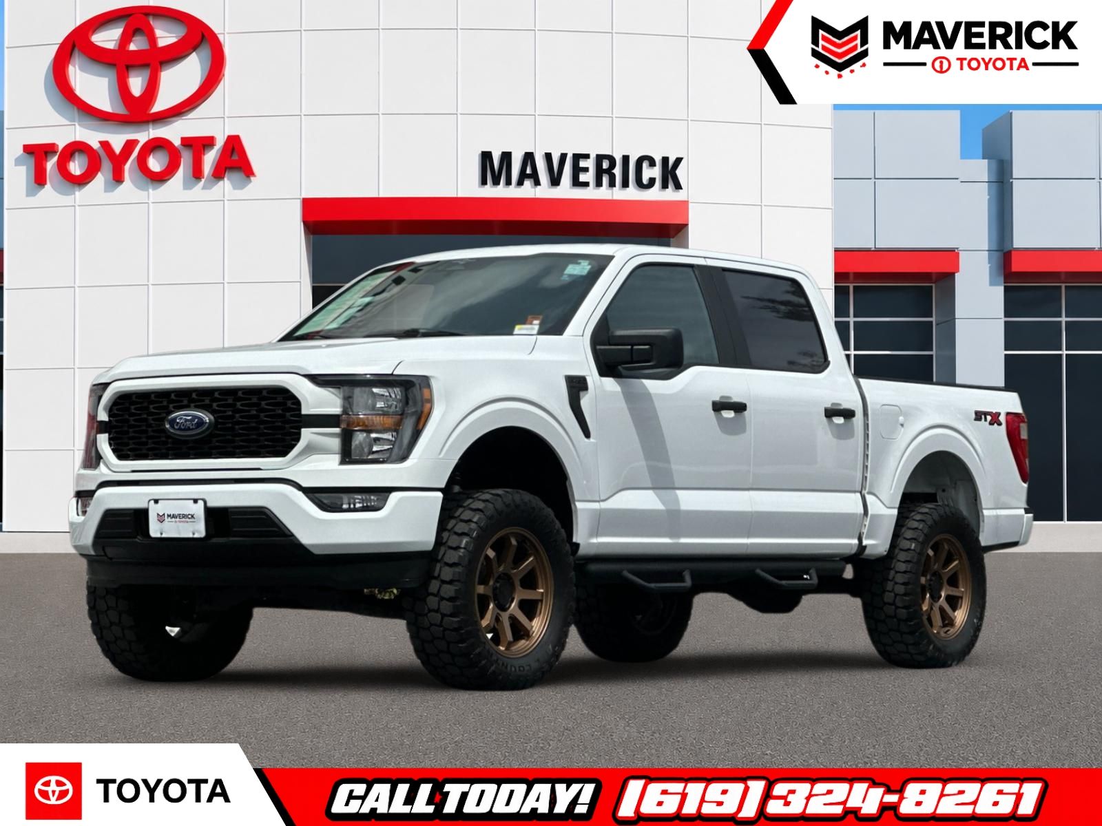 Oxford White 2023 Ford F-150 XL SuperCrew RWD Pickup Truck 4X2 Automatic