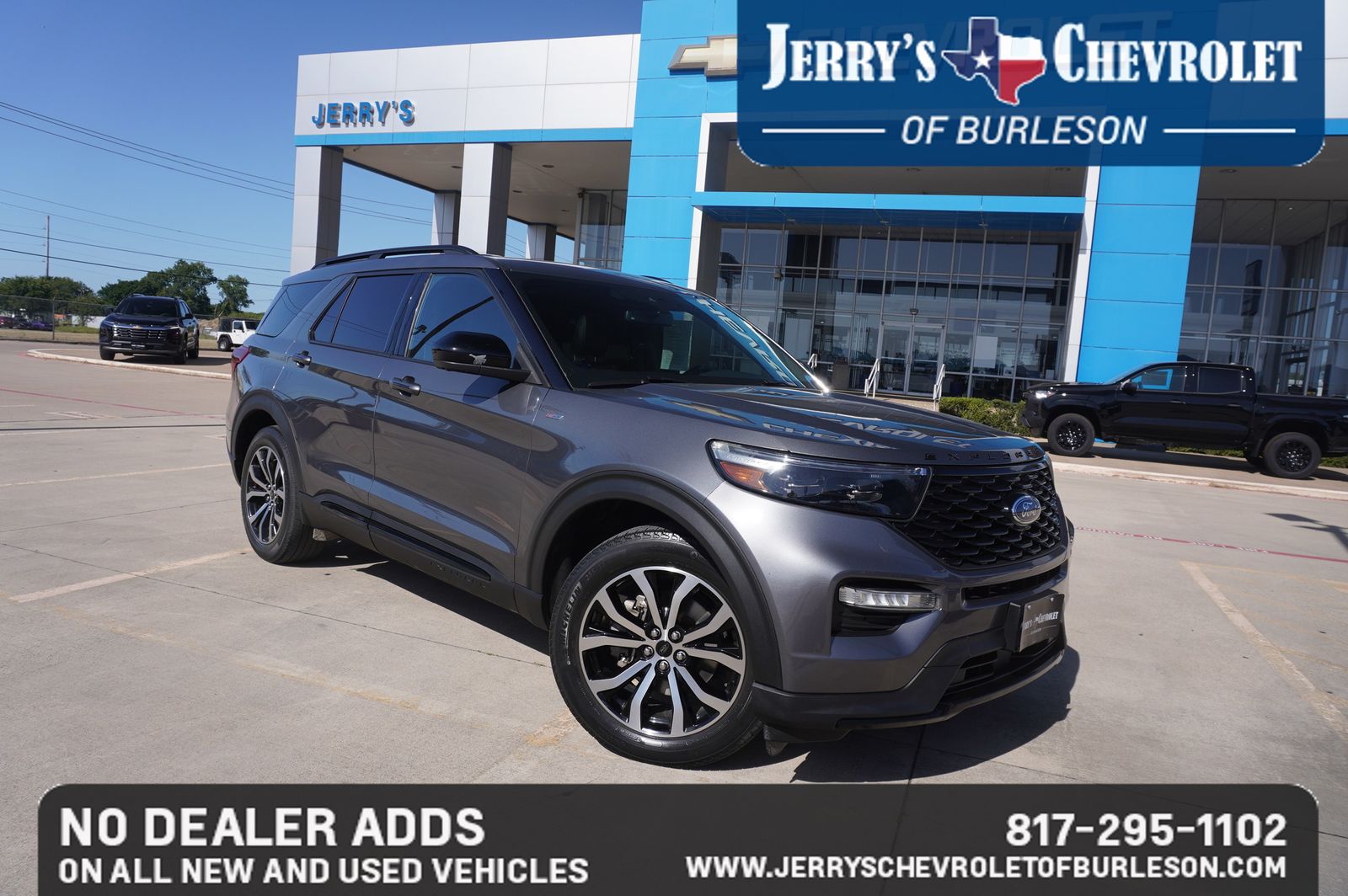 Gray Metallic 2022 Ford Explorer SUV / Crossover Rear-Wheel Drive Automatic