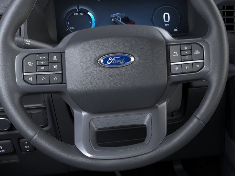 New 2025 Space White Metallic Ford Lariat image 12