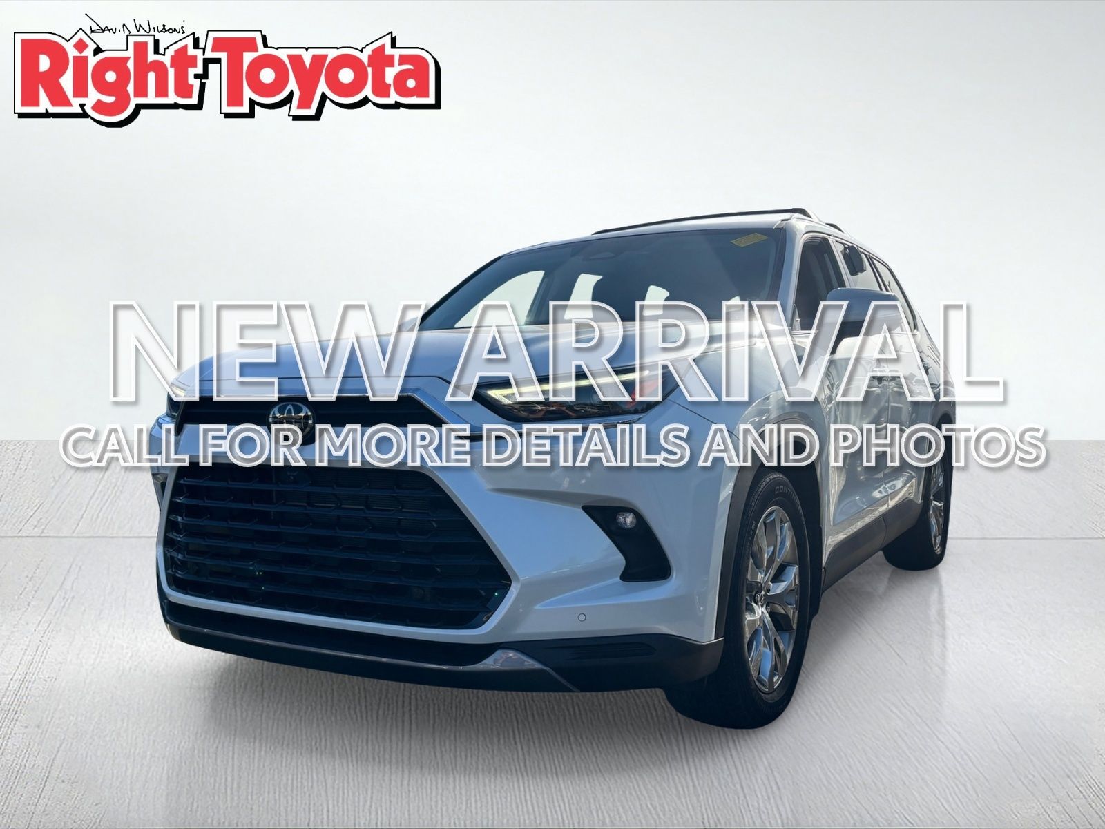 White (Wind Chill Pearl) 2024 Toyota Grand Highlander Hybrid Limited AWD SUV / Crossover All-Wheel Drive Continuously Variable Transmission