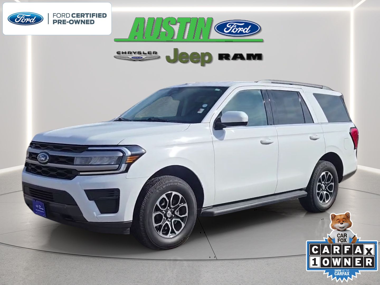 Oxford White 2022 Ford Expedition SUV / Crossover Four-Wheel Drive Automatic