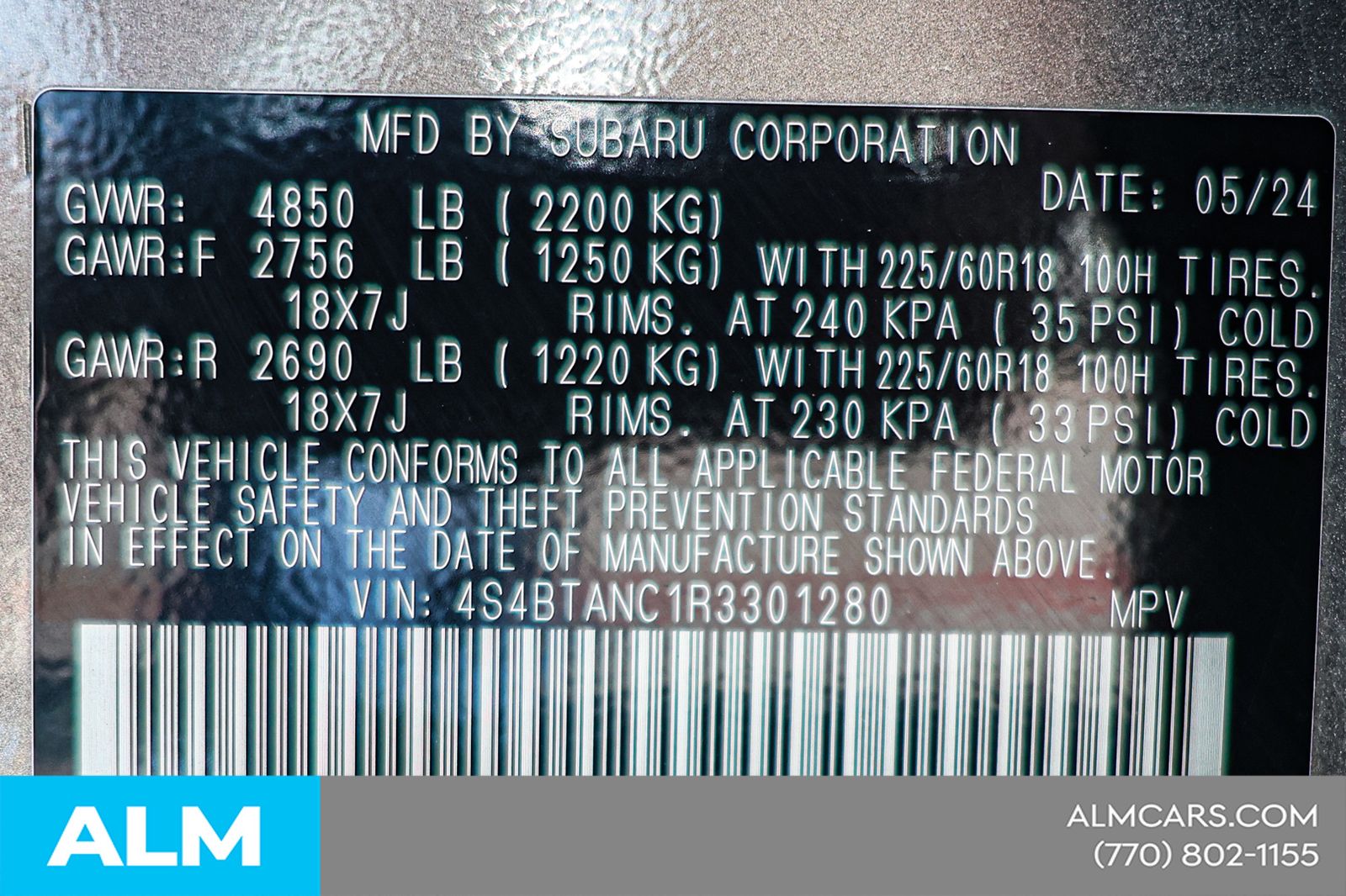 Used 2024 Brown Subaru Limited image 46