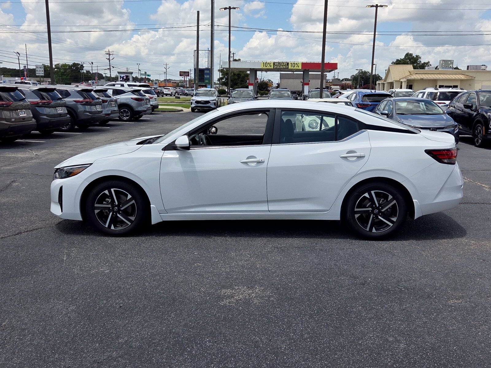 Used 2024 White Nissan SV image 4