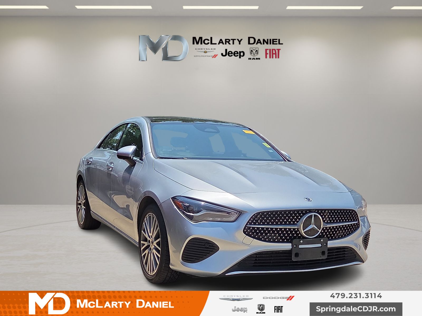 Polar White 2025 Mercedes-Benz CLA Coupe All-Wheel Drive 8-Speed Dual Clutch