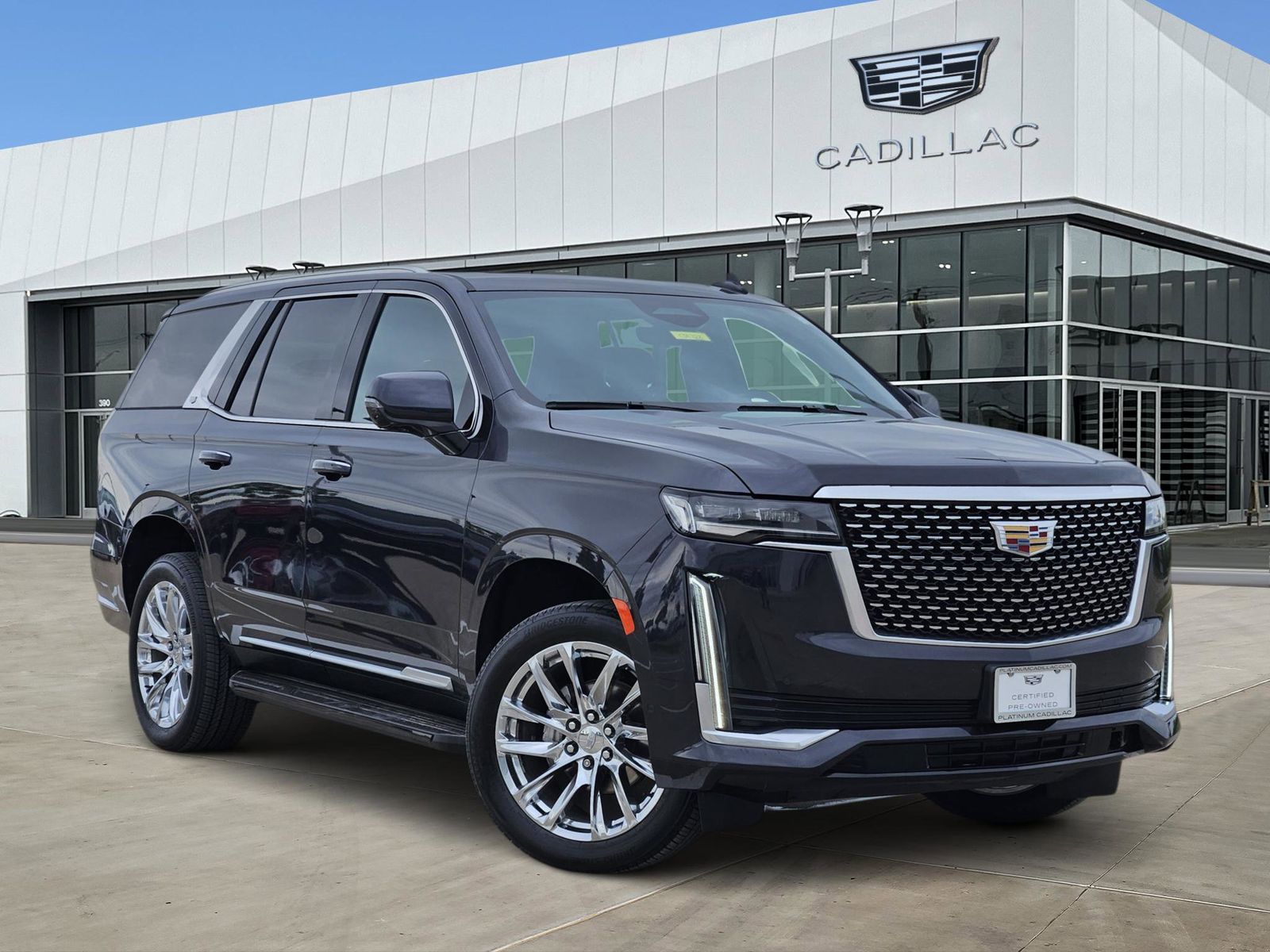 Galactic Gray Metallic 2023 Cadillac Escalade Premium Luxury 4WD SUV / Crossover Four-Wheel Drive Automatic