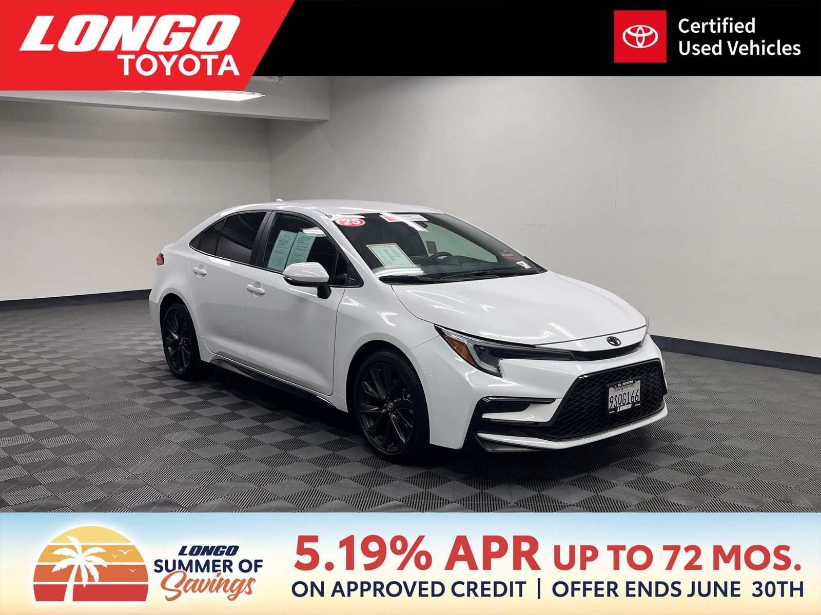 used 2025 Toyota Corolla car, priced at $25,488