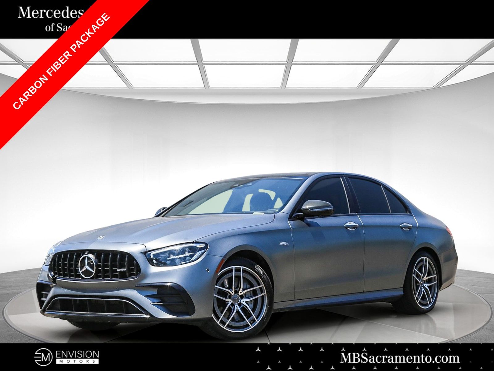 designo Selenite Gray Magno 2023 Mercedes-Benz E-Class Convertible All-Wheel Drive 9-Speed Automatic