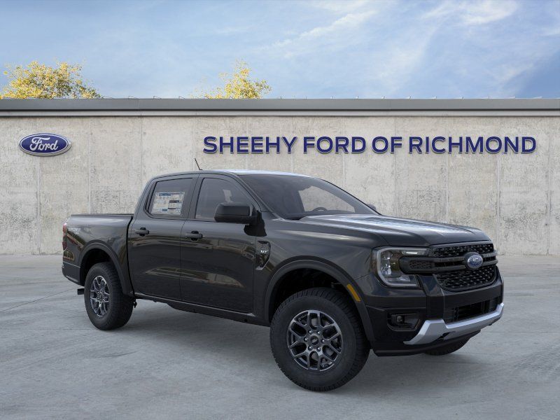 Shadow Black 2026 Ford Ranger Pickup Truck Four-Wheel Drive Automatic