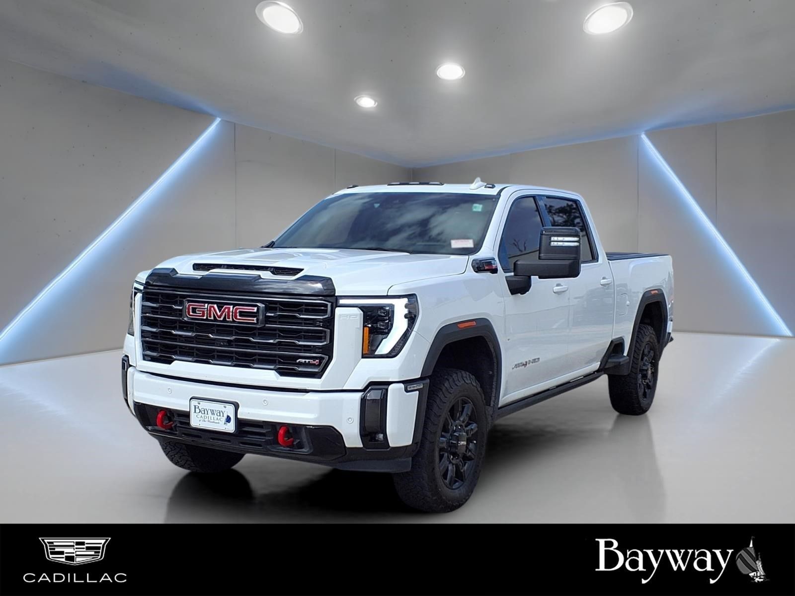 2024 GMC Sierra 2500HD AT4 White at DeMontrond Gulf Freeway