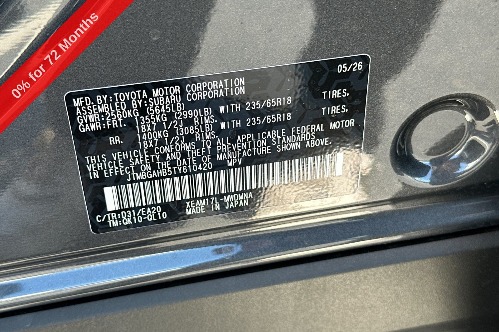 New 2026 Toyota bZ Woodland Sedan