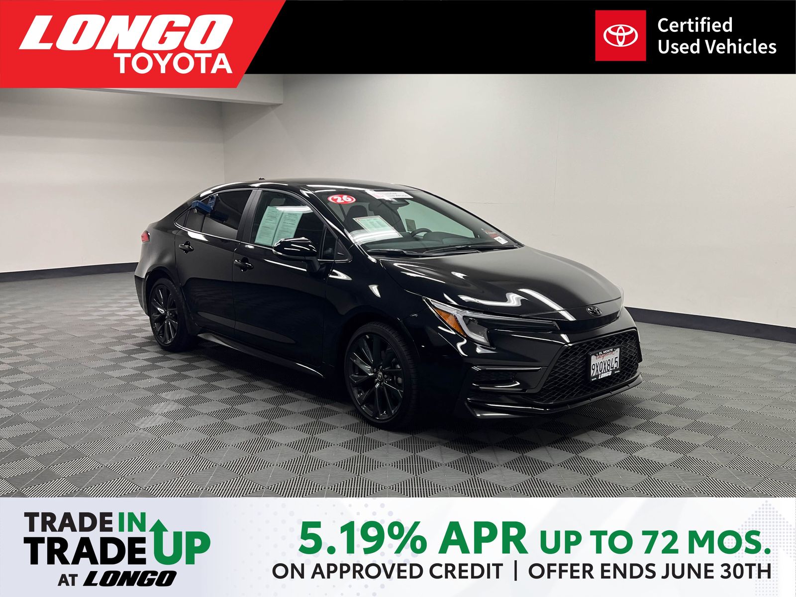 used 2026 Toyota Corolla car, priced at $24,888