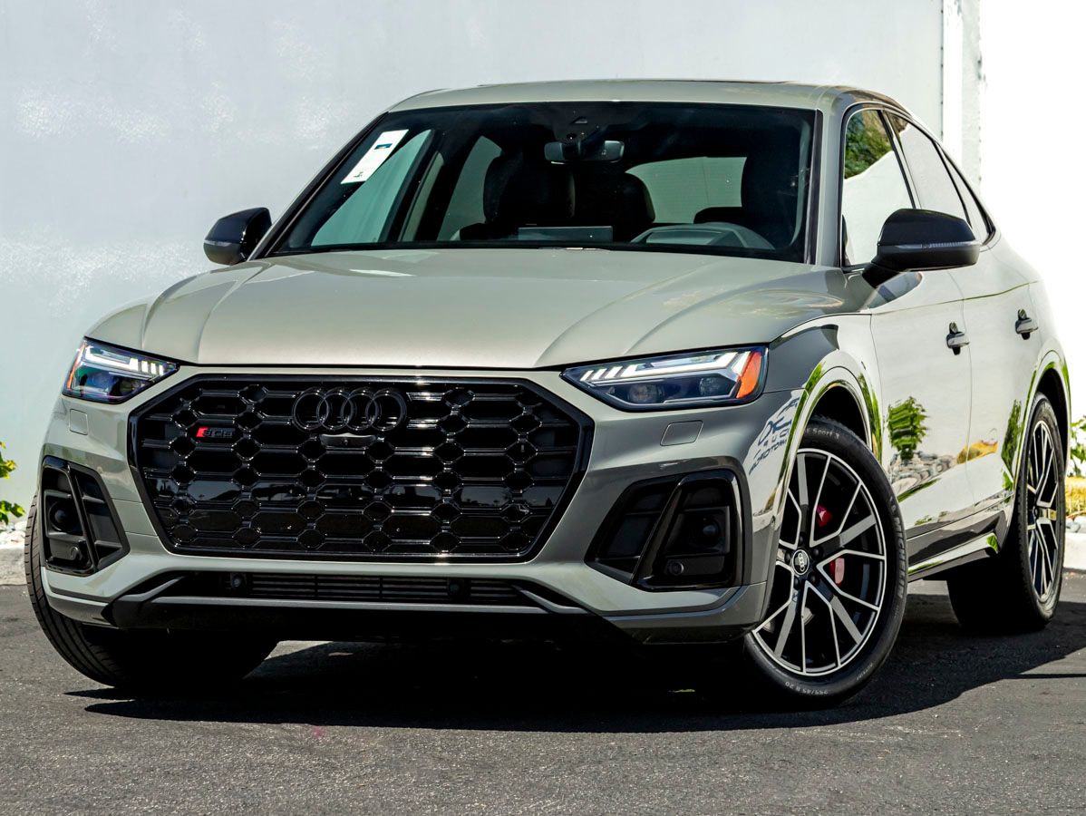 Chronos Gray Metallic 2023 Audi SQ5 Sportback Sedan All-Wheel Drive 8-Speed Automatic