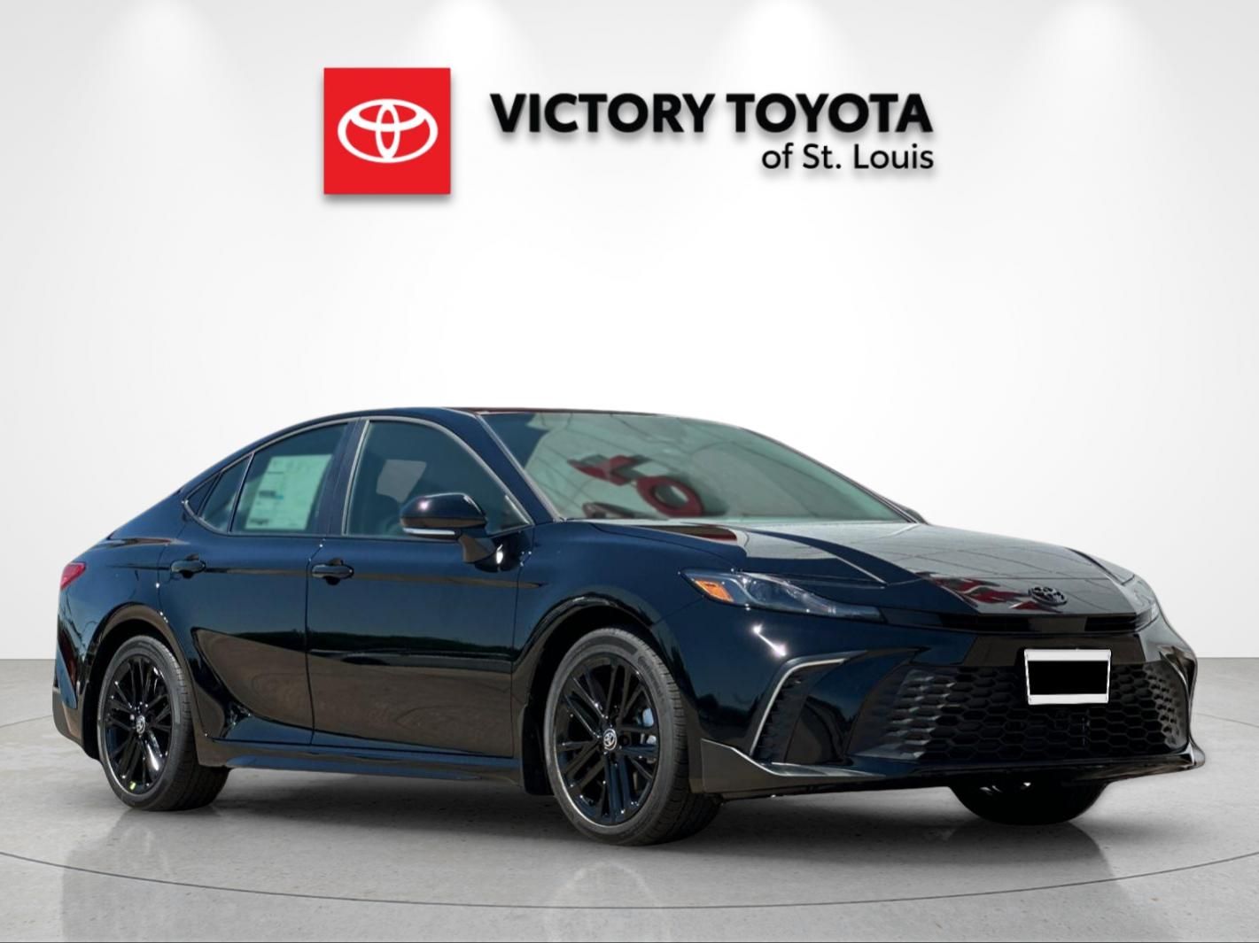 Midnight Black Metallic 2026 Toyota Camry Sedan Front-Wheel Drive Continuously Variable Transmission