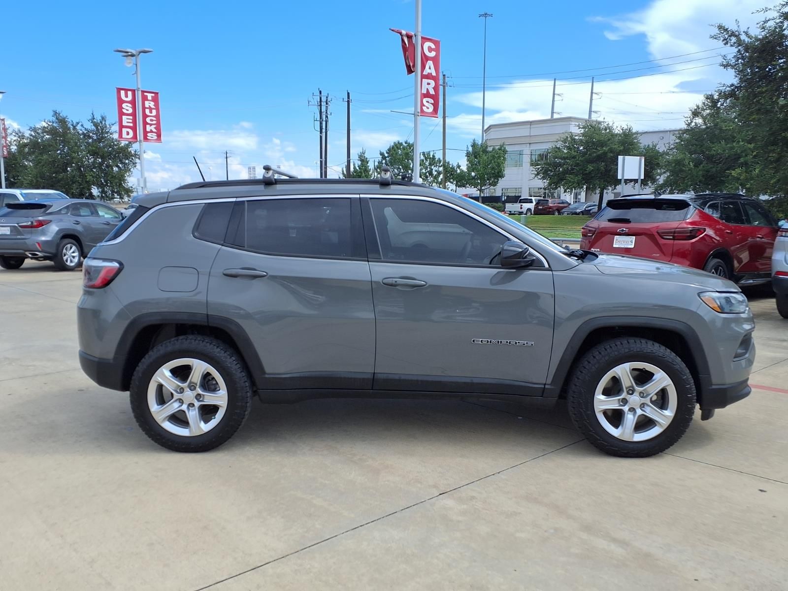 2023 Jeep Compass Latitude Gray at Monument Chevrolet